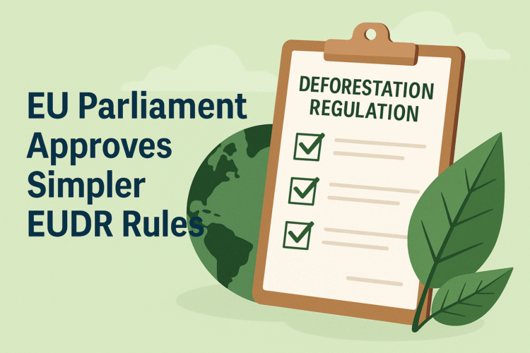 EL parlament kiitis heaks lihtsamad EUDR reeglid